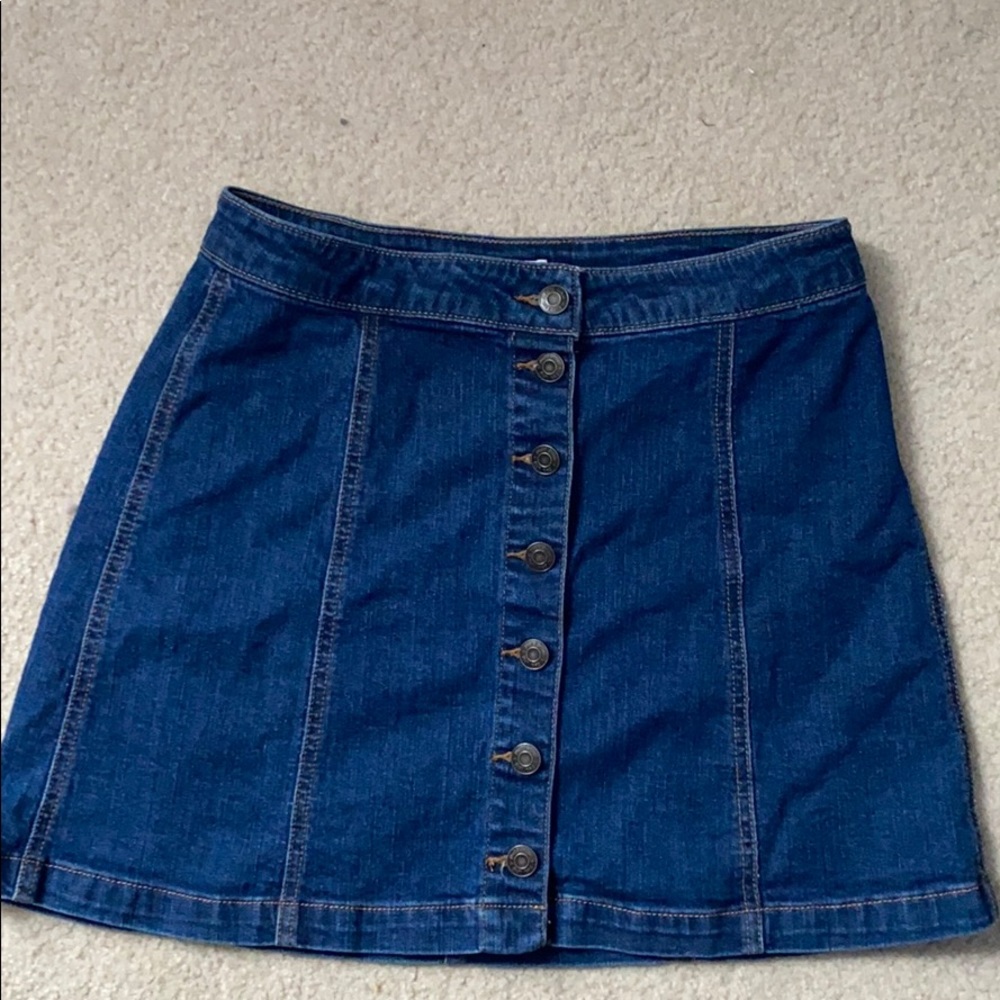 Denim skirt!!